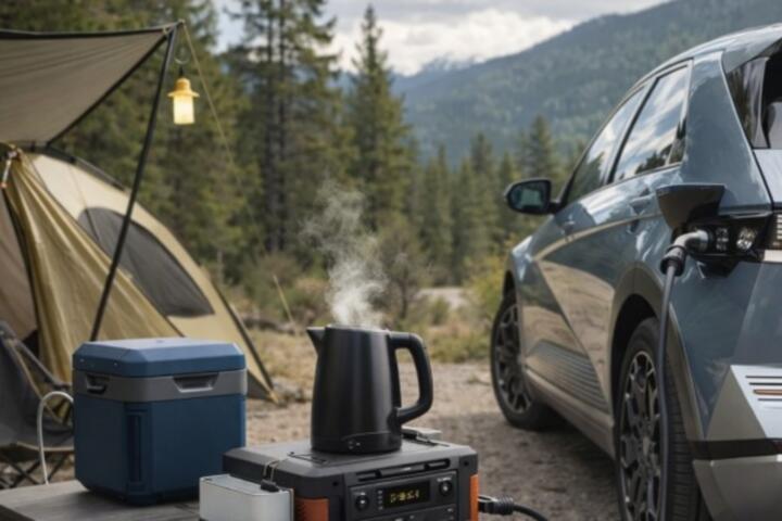 Vehicle-to-Load (V2L) Camping Gear: Maximizing Battery Utility