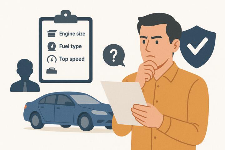What Differentiates Similar Cars on Paper